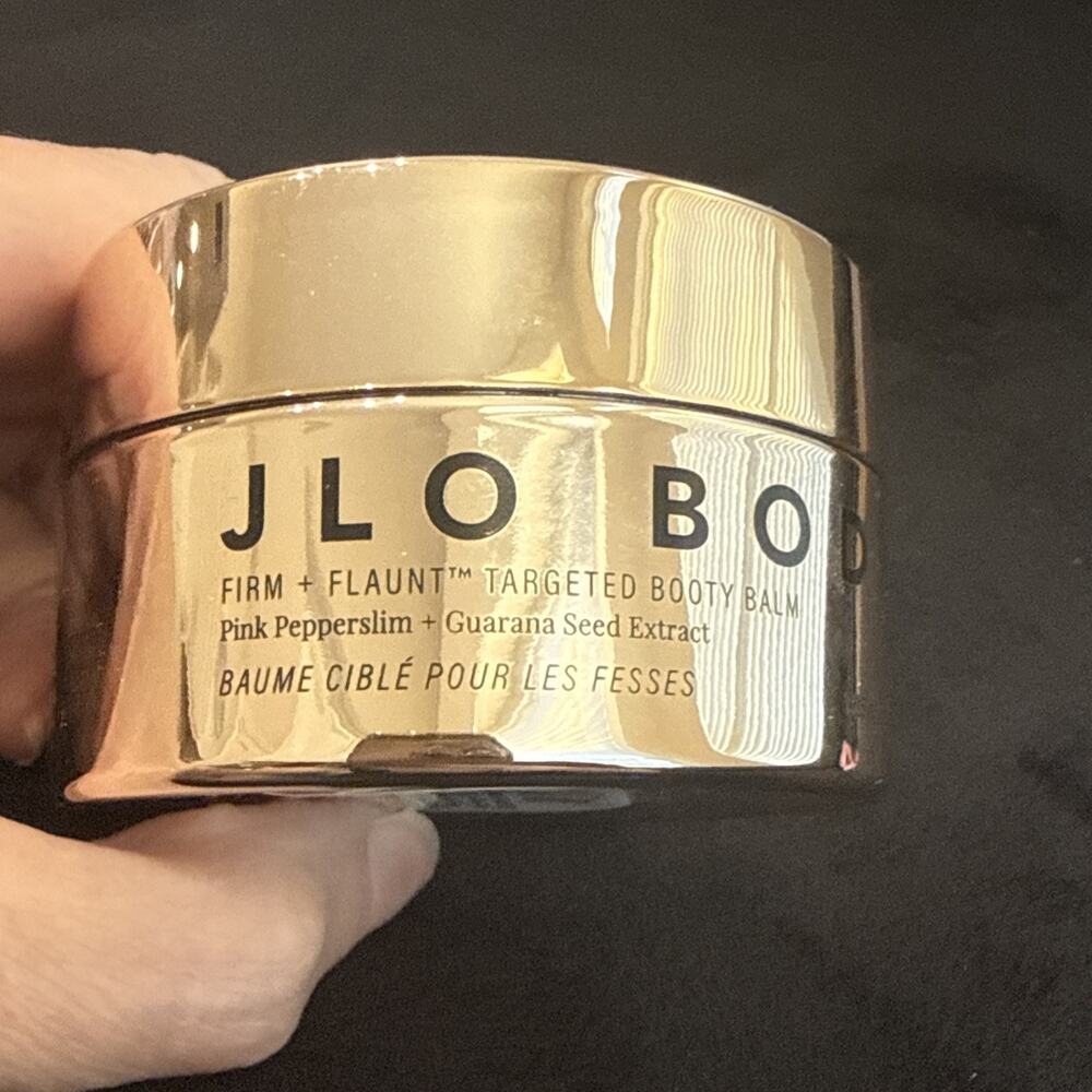 JLO BODY Firm + Flaunt Targeted Booty Balm 1.35 fl oz NEW